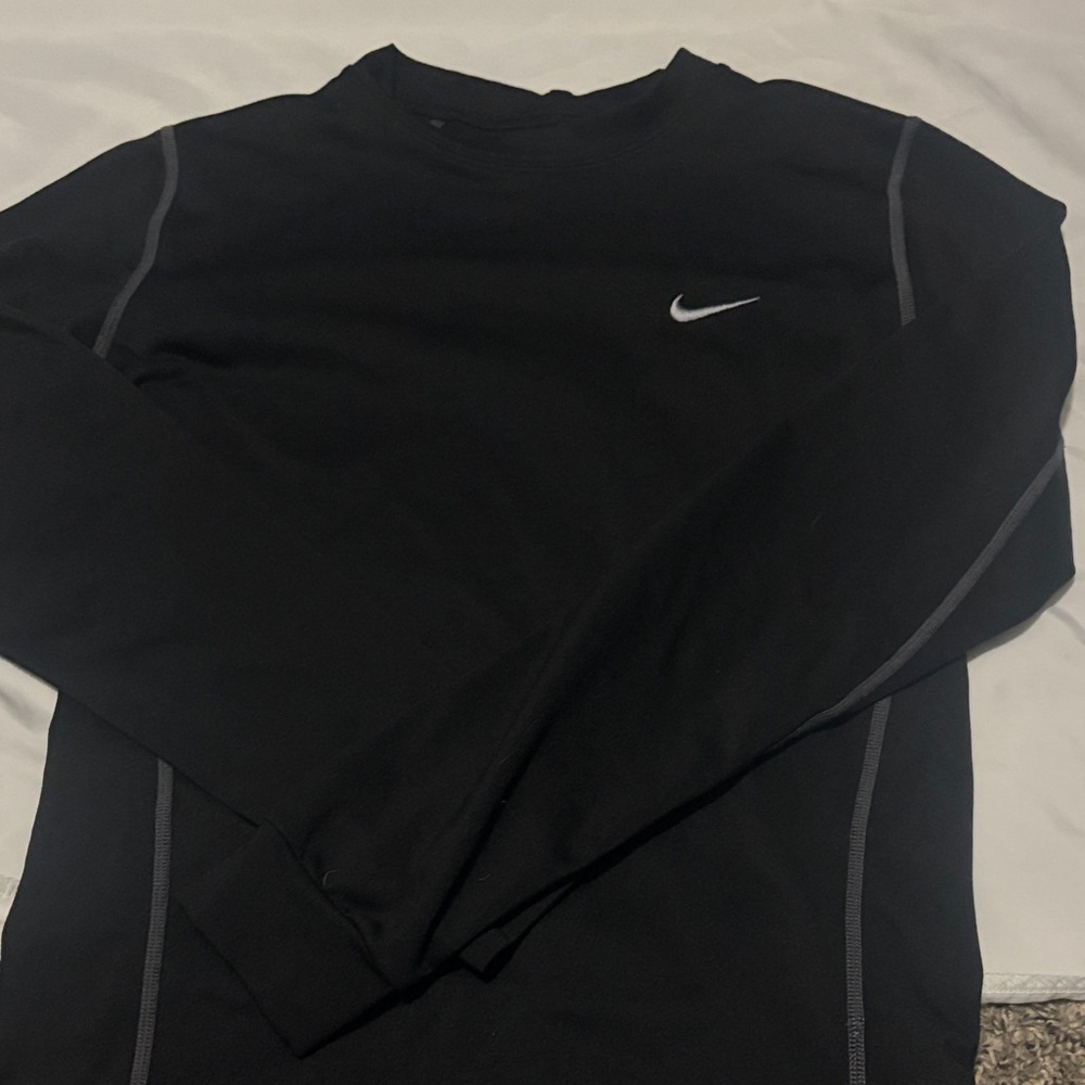Nike Black Dri-Fit Long Sleeve Top